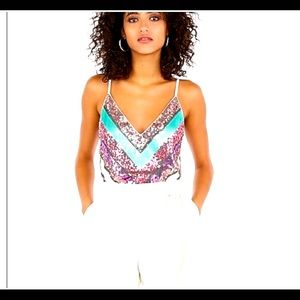 NWT EXPRESS SEQUINS CAMI